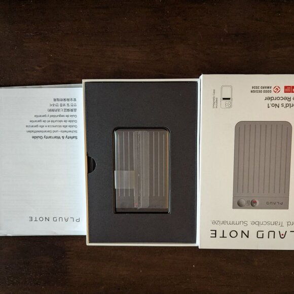 PLAUD Note AI Voice Recorder, App Control, Transcribe & Summarize Empowered - Picture 6 of 8